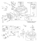 Page B Diagram and Parts List for 0764-0  Briggs and Stratton Pressure Washer